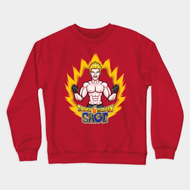 Super Saiyan Sage Crewneck Sweatshirt by cArxangel